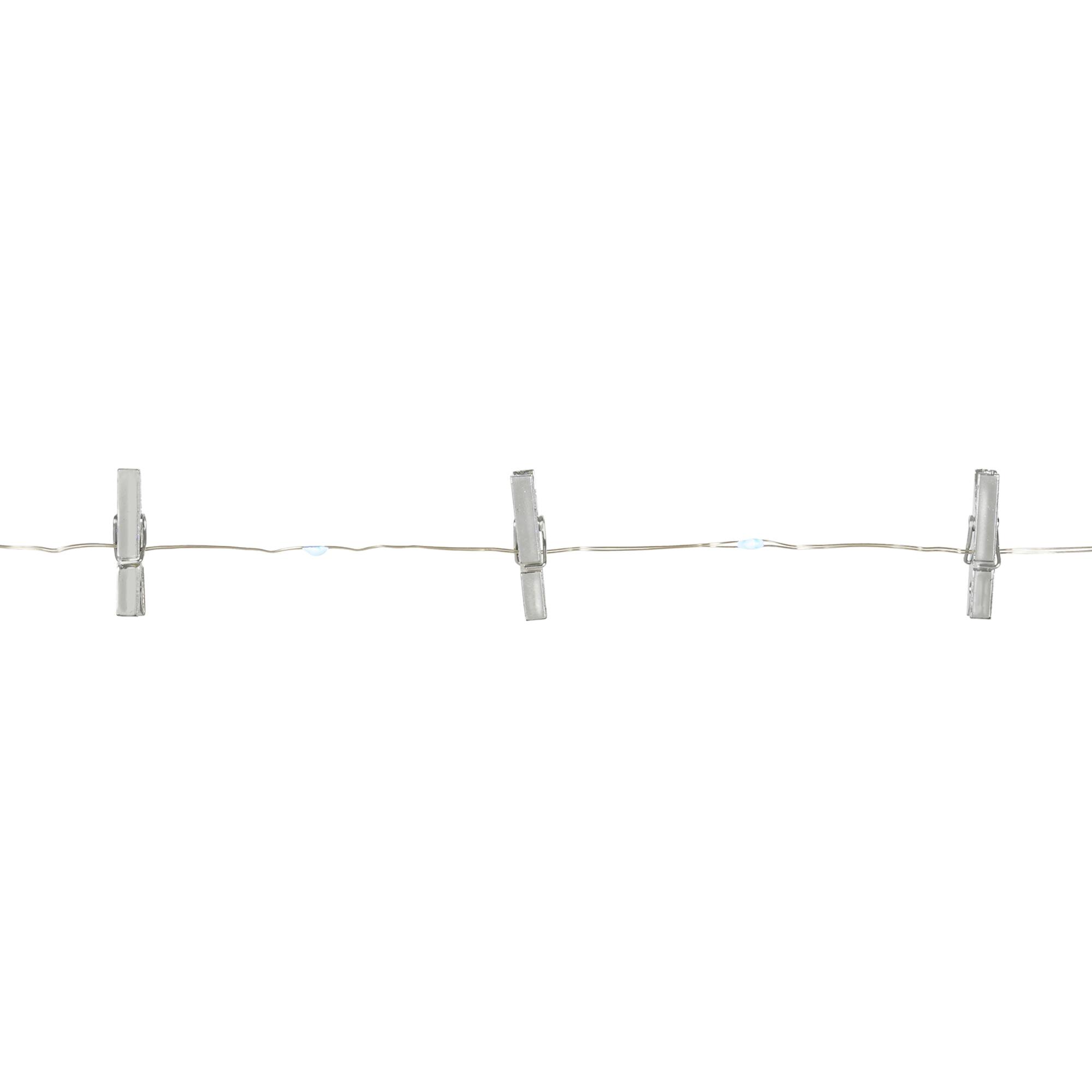 45ct. Cool White LED Silver Clip Lights by Ashland®